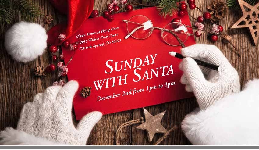 Sunday with Santa in Flying Horse