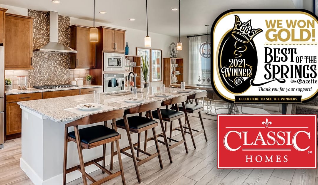 Classic Earns 5 GOLD Awards in The Gazette’s 2021 Best Of The Springs!