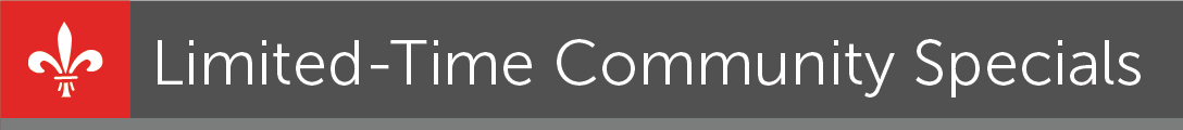Limited-Community-Specials-Basic Limited-Time Community Special Summer Savings