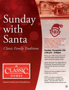 Sunday with Santa in Flying Horse