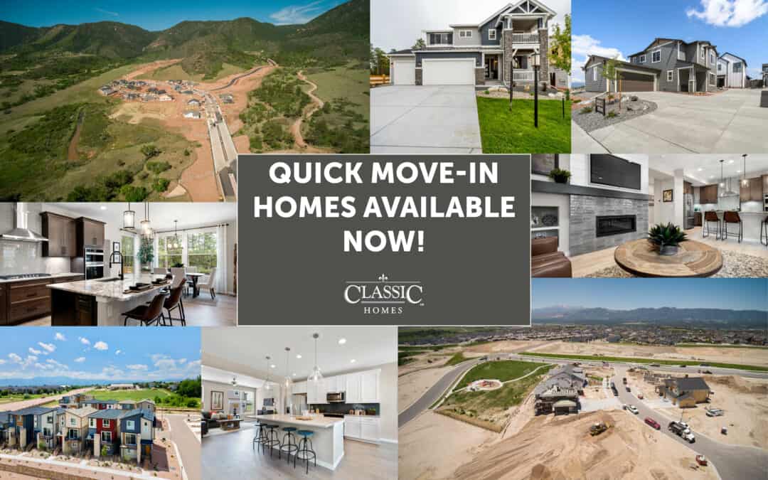 Homes Available for a Quick Move-In