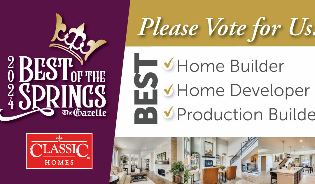Vote for Classic!  2024 Best of the Springs